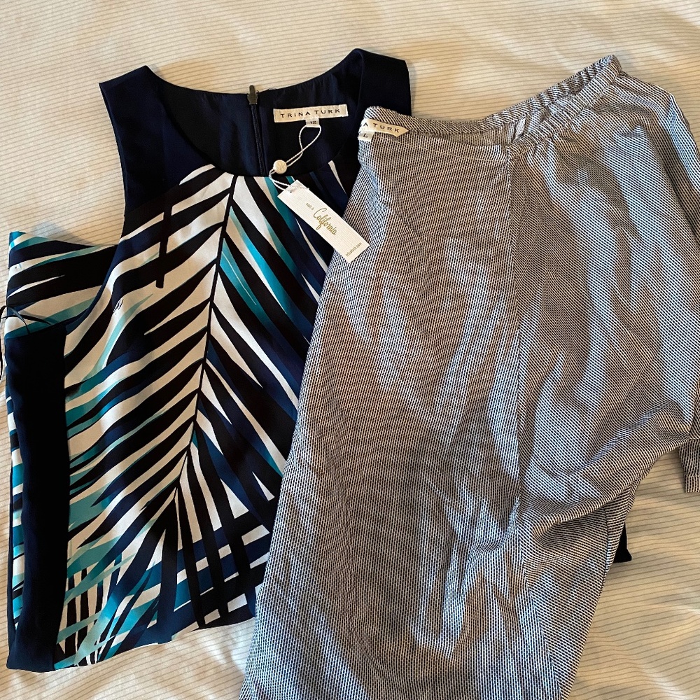 NWT Trina Turk SZ L Bundle Lot SZ L